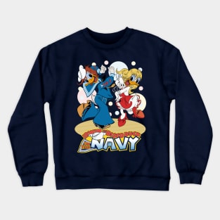 Irwin - in the Navy Crewneck Sweatshirt